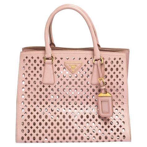 prada light pink tote